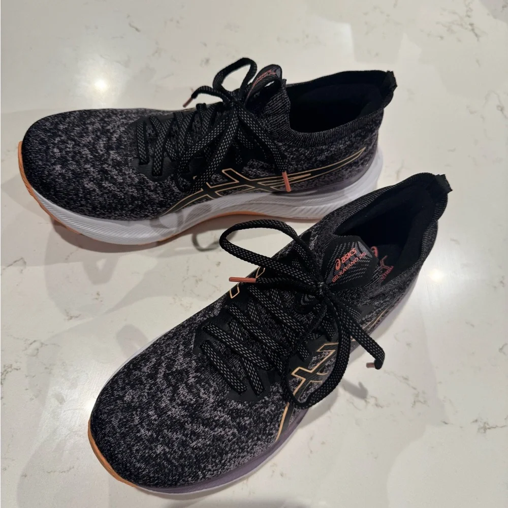 ASICS Women's Gel-Kayano 29 Purple and Orange Athletic Shoes - Picture 2 of 7